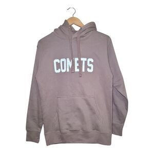 Comets Light Brown Hoodie Pullover Sweatshirt By Cotton Heritage Size Small NWOT